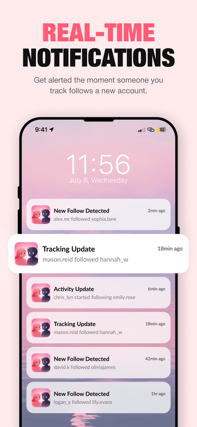 Instagram follower insights and profile visitor tracking in Lurke